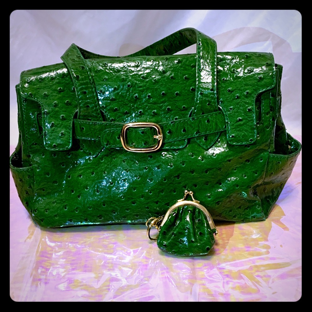 Nine West Vintage Purse Handbag green